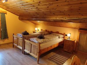 Posteľ alebo postele v izbe v ubytovaní Angius DG Apartments Livigno