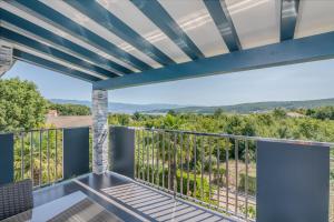 Balkon lub taras w obiekcie Apartment Dragica Čižići