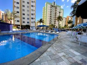 Bazén v ubytování Aquatermal 2Q - Aluguel temporada Caldas Novas - Águas da Serra nebo v jeho okolí