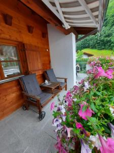 Vonkajšia záhrada v ubytovaní Chalet Landhaus Einsiedler