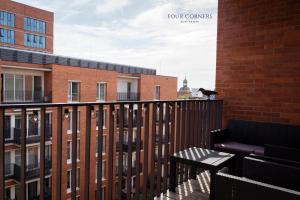 Balkon lub taras w obiekcie Gdańsk Old Town - Apartment No 97