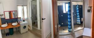 Un baño de The Rooftop Hostel