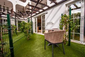 A garden outside Eden Meloneras by TAM Resorts