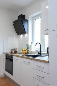Kuchyň nebo kuchyňský kout v ubytování Apartment Maestral