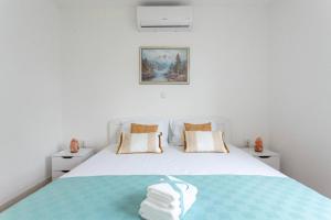 Postel nebo postele na pokoji v ubytování Apartment Maestral