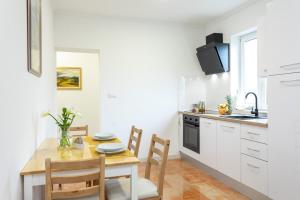 Kuchyň nebo kuchyňský kout v ubytování Apartment Maestral