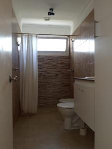 A bathroom at Petrel
