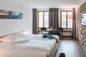 Ένα ή περισσότερα κρεβάτια σε δωμάτιο στο Hotel Müllerhof