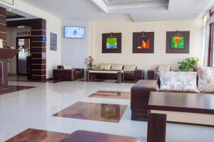Posezení v ubytování Hotel Fantazia