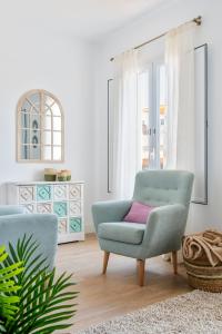 Posezení v ubytování Genteel Home Juan Rabadán