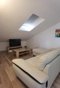 TV a/nebo společenská místnost v ubytování Apartman Nika