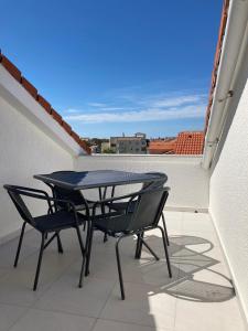 Balkón nebo terasa v ubytování Apartman Nika