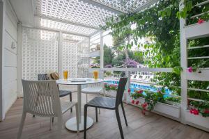 Balkón nebo terasa v ubytování Ascot Hotel Büyükada