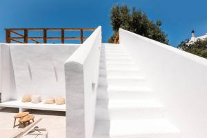 A balcony or terrace at CasaCarma I, privater Pool, Boho-Design, Tradition