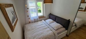 Postel nebo postele na pokoji v ubytování Haus Siegfried