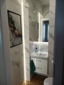 Kúpeľňa v ubytovaní Apartament PERŁA POŁUDNIA