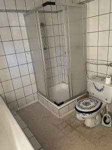 Koupelna v ubytování Haus Zauberwald