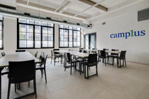 Reštaurácia alebo iné gastronomické zariadenie v ubytovaní Camplus Regio Parco