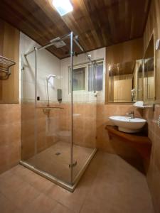 Ванная комната в Lala Maple Villa