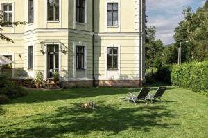Zahrada ubytování Penzion Vila Julie