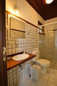 Kylpyhuone majoituspaikassa Pousada Fruto do Mar