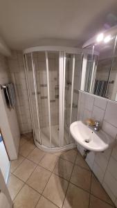 Koupelna v ubytování aschis Lodge 2