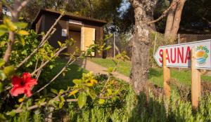 Zahrada ubytování Complejo Turístico & Camping Cabopino