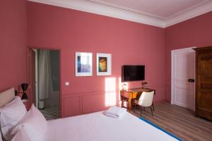 Hotel de l'Anglais, Guesthouse客房内的一张或多张床位