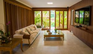 Ruang duduk di Casa de Alto Padrão 6 Suítes