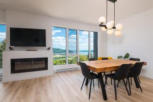 Dining area sa apartment