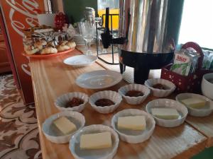 Comida en the country house o alrededores