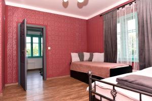 Postel nebo postele na pokoji v ubytování Vacation house Stala la la