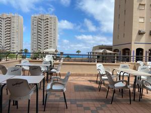Balkón alebo terasa v ubytovaní Alicante Apartamento en la Playa Muchavista-San Juan - Marluma frente al Mar