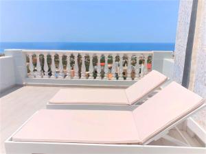 A balcony or terrace at Executive Junior Suite with Balcony