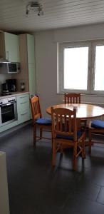 Köök või kööginurk majutusasutuses Haus Rebenblick