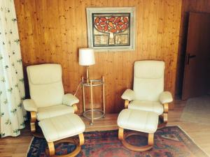 A seating area at Haus Kasimir