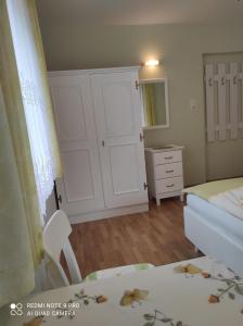 Postel nebo postele na pokoji v ubytování Haus Mühlenheim