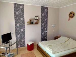 Ένα ή περισσότερα κρεβάτια σε δωμάτιο στο Apartment in Balatonalmadi - Balaton 17977