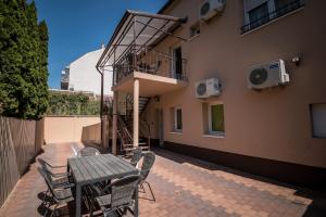 Balkón nebo terasa v ubytování Mokka Apartman Szeged