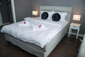Postel nebo postele na pokoji v ubytování Appelberg hotel