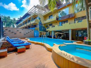 Bazén v ubytování Grandeur De Sanchi- Luxury Beach Resort & Spa nebo v jeho okolí