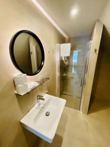 Koupelna v ubytování Villa Pinus Slovenský raj - Hotel Čingov dependance