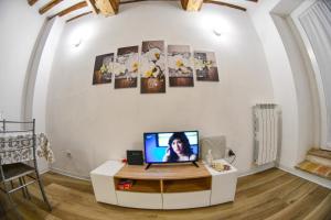 Televízia a/alebo spoločenská miestnosť v ubytovaní A casa di Silvia