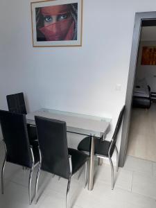 Area soggiorno di Varkerulet Apartman