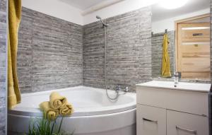 Kúpeľňa v ubytovaní Csigaház Apartman