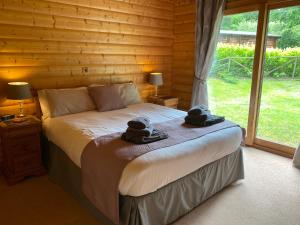 Säng eller sängar i ett rum på Kipplochan