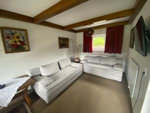 Posezení v ubytování Appartement Latschen - Ferienhaus