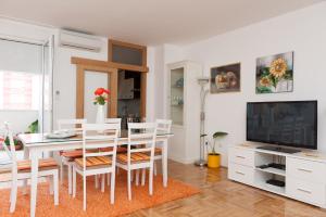 TV a/nebo společenská místnost v ubytování Apartment Marija