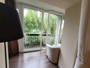 Balkon lub taras w obiekcie Sopot kawalerka 200m od morza