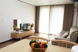 Posezení v ubytování Ilsung Resort Sulak